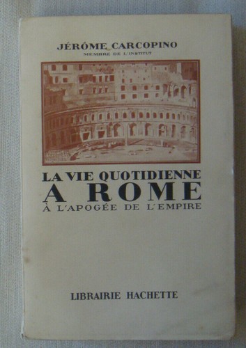 Vie quotidienne rome a - la,
