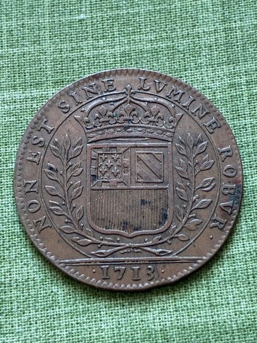Jeton cuivre louis xiv nicolas - louis,