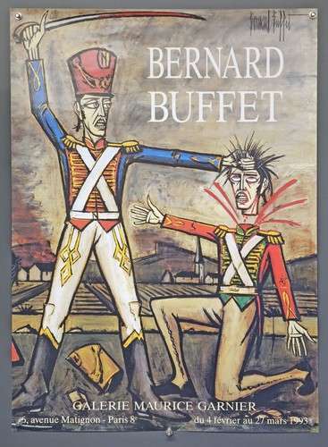 Bernard buffet 1993 affiche - buffet,