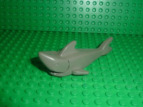 Requin lego dark - requin, gray