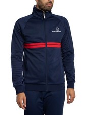 Sergio Tacchini Pour des hommes Nouvelle veste de survêtement Dallas, Bleu