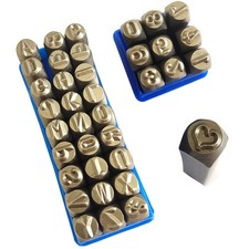 37 Pièces 5 mm Lettres et