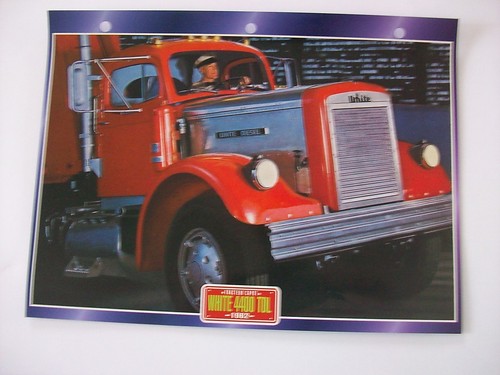 Carte fiche camion tracteur - carte,