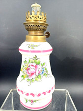 LAMPE A PETROLE FAIENCE