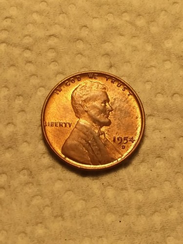 1954 lincoln wheat cent nice - lincoln,