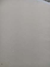 DRAP ANCIEN COTON BLANC UNI
