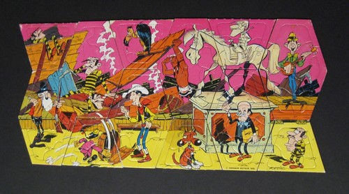 Lucky luke puzzle complet - lucky,
