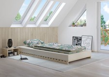 Lit surbaissé non métallique