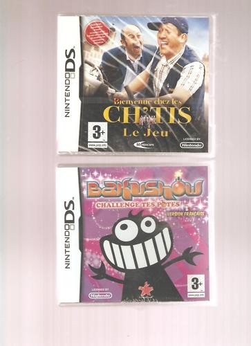 Lot jeux dsi 3ds - de, 2