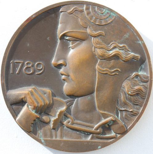 Medaille bronze 1789 la - 1789,