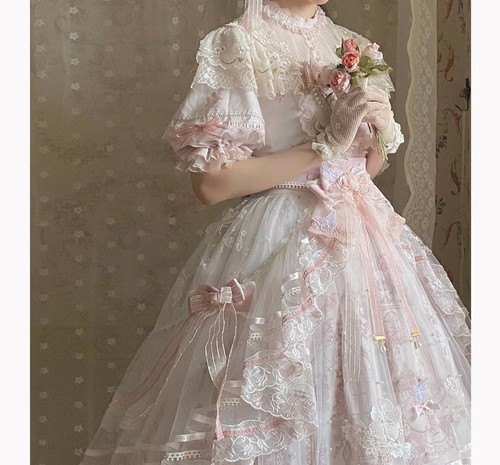Pink sweet elegance lolita - sweet,