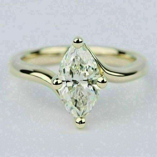 Bague plaqué jaune 14 - or,