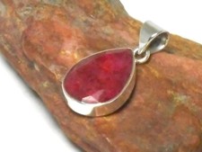 forme de goutte RUBY Pendentif