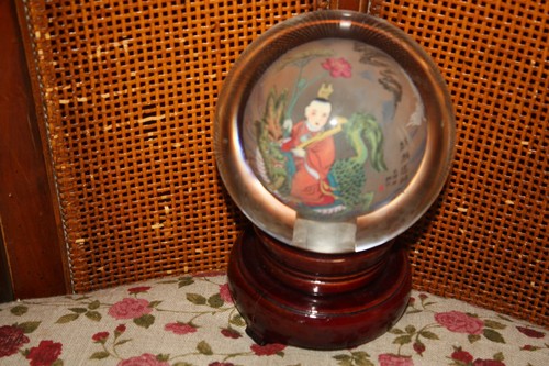 Boule cristal chinoise - boule, de