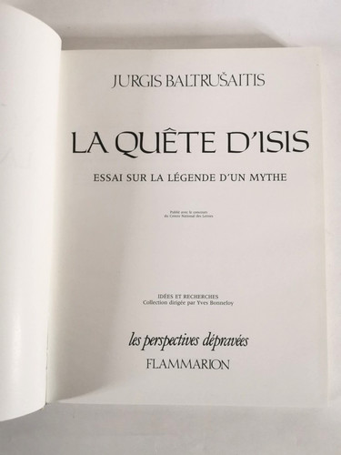 Quete isis perspectives - la, d'isis