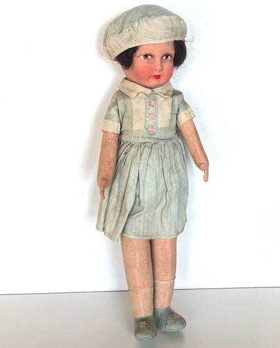 Poupee ancienne 1920 visage - ancienne,