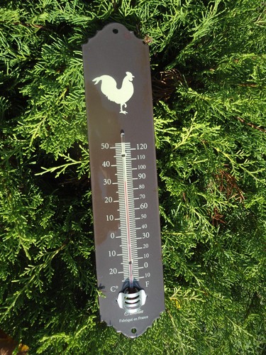 Enamel thermometer 30cm - enamel,