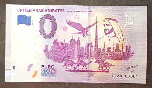 Billet euro souvenir united - billet,