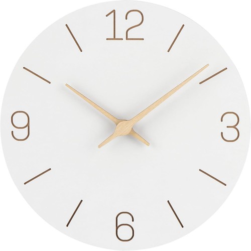 Horloge murale bois mdf - murale,
