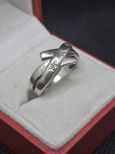 Bague argent massif 925 - en,