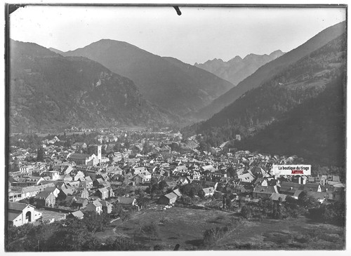 Plaque verre photo ancienne