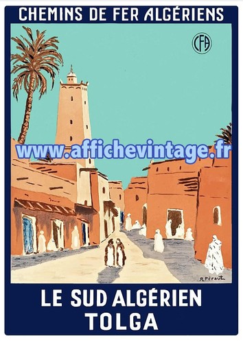 Affiche poster tolga algerie - affiche,