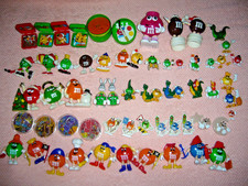 Lot Figurines Publicitaires M&M'S mini petit et grande taille vintage rare