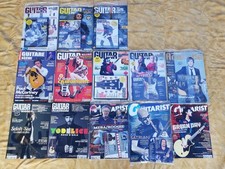 Lot de 13 magazines de GUITARE