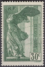 1937 Musée Louvre victoire Samothrace neuf* MLH Y&T 354 cote 85€ cv $95