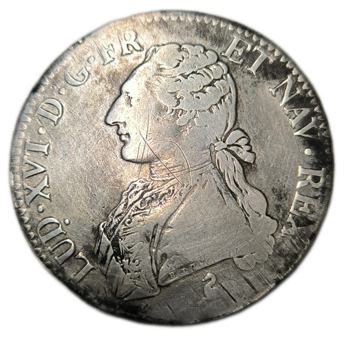 Louis xvi écu - louis, aux