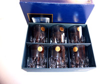 Cristal d'arques:6 verres a whisky 28 cl. Model Cheverny.