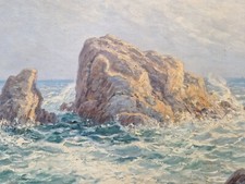 Tableau ancien huile français par Gauffriaud