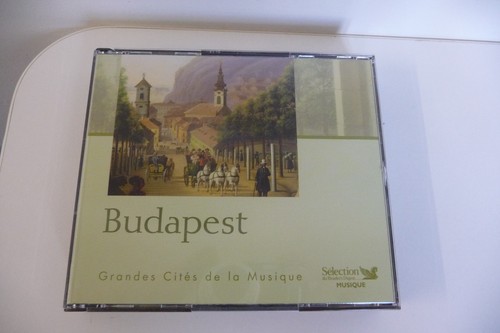 Budapest coffret 3cd - coffret, liszt