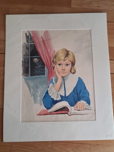 Illustration gouache originale - gouache,