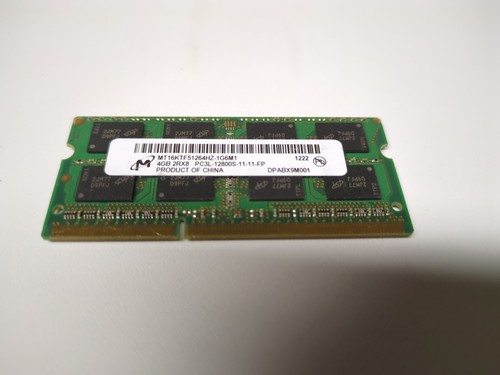 Ram 4go pc3l - ram, pc3l-12800s-11-11-fp
