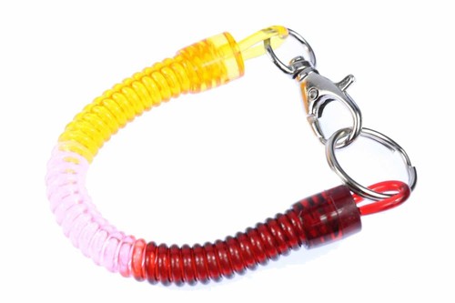 Porte clés spiralé - porte-clés, en
