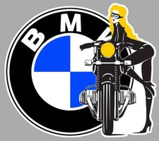 BMW right Pin Up Moto droite