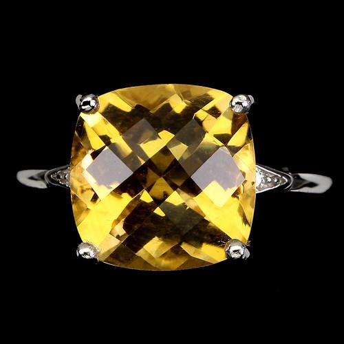 925 bague argent coussin - argent,