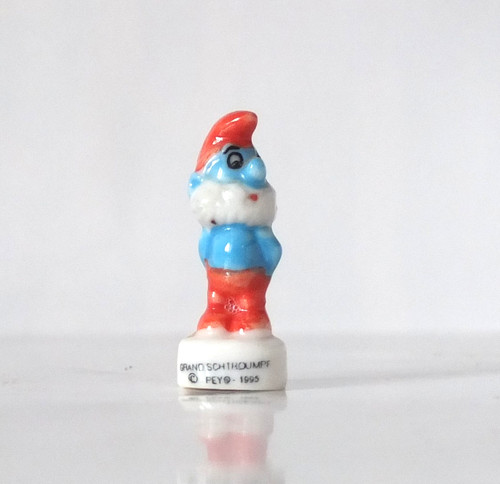 Feve peyo grand schtroumpf - feve,