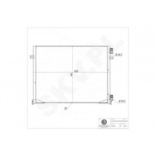 Condenseur de Clim Pour Nissan
