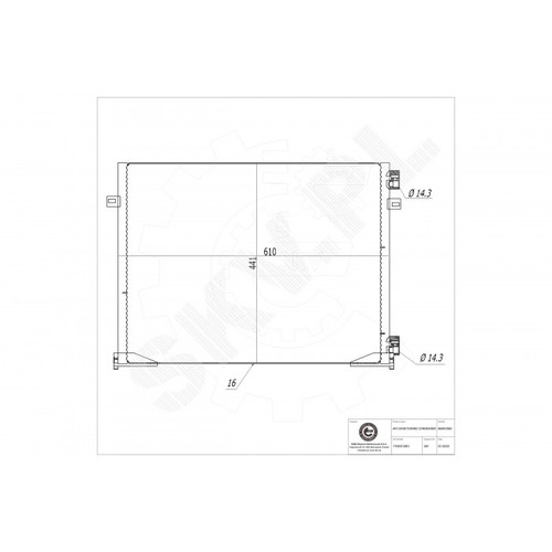 Condenseur clim pour - de,