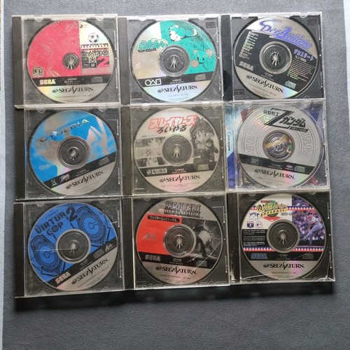 Lot jeux sega saturn - lot,