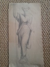 dessin ancien 19ème portrait