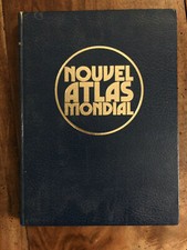 Nouvel atlas mondial. Edition 1978. Illustré de nombreuses images satellite. 