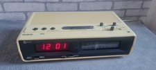 radio reveil radiola vintage crème 70s 