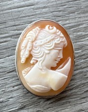 Broche ancienne Camée - Argent Massif