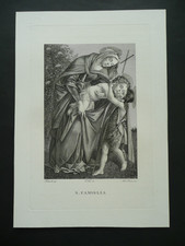 Ancienne GRAVURE 1840 eau