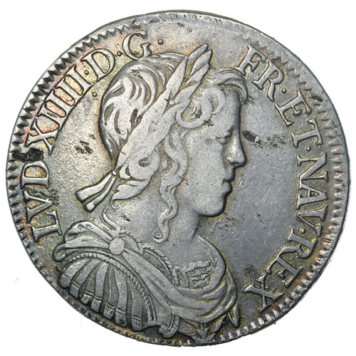 Louis xiv écu - louis, la