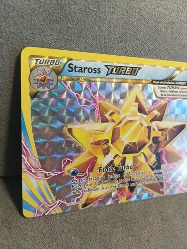 Carté pokémon staross turbo - carté,