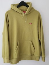 Sweat À Capuche Polartec Supreme FW17 Sulphur Petit Logo En Boîte Fleece M